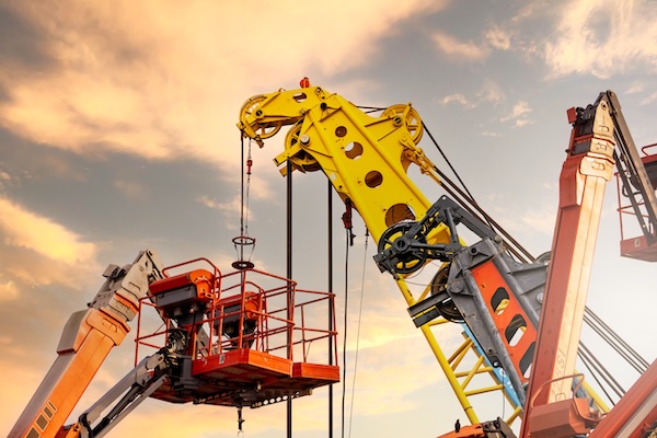 Actuation Linkage Crane